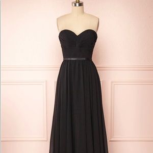 Boutique 1861 Myrcella Black Chiffon Dress